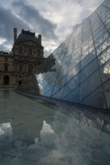 Louvre Pyramid Reflection To order a print please email me at  Mike Reid Photography : Paris, arc, rick steves, napoleon, eiffel, notre dame, gargoyle, louvre, versailles